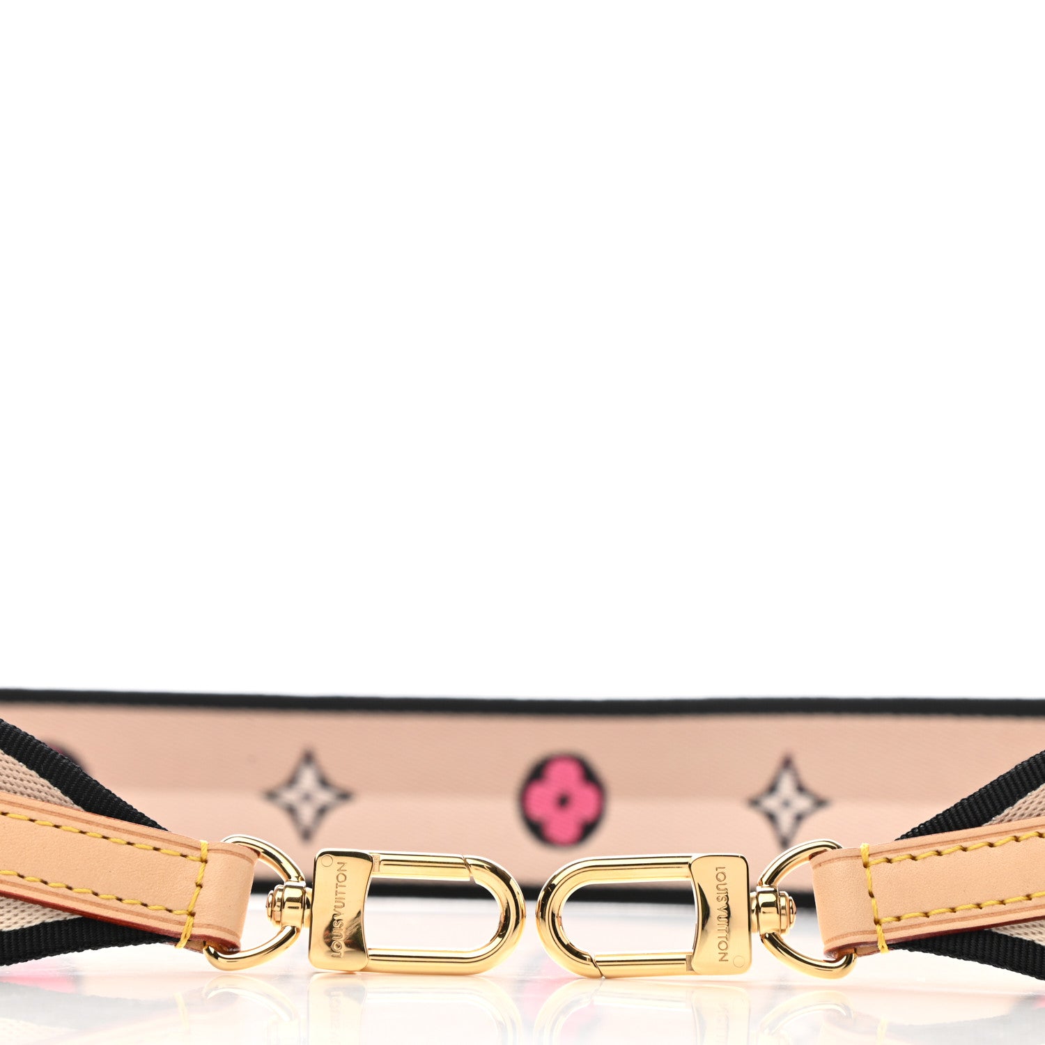 Louis Vuitton Jacquard Speedy Bandouliere 20 Shoulder Strap Black 3 of 3