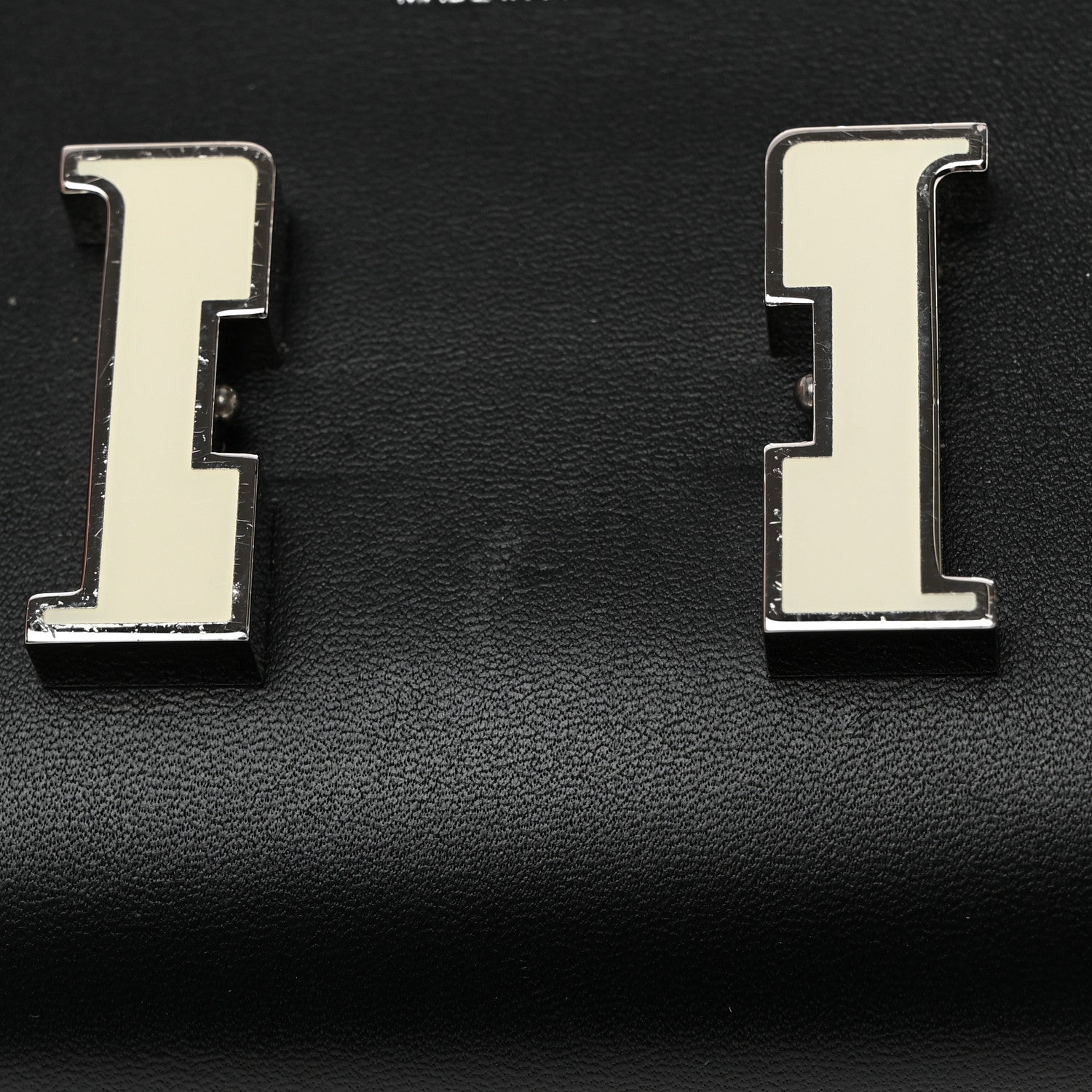 Hermes Allegro Constance Compact Passant Glow Wallet Black 7 of 10