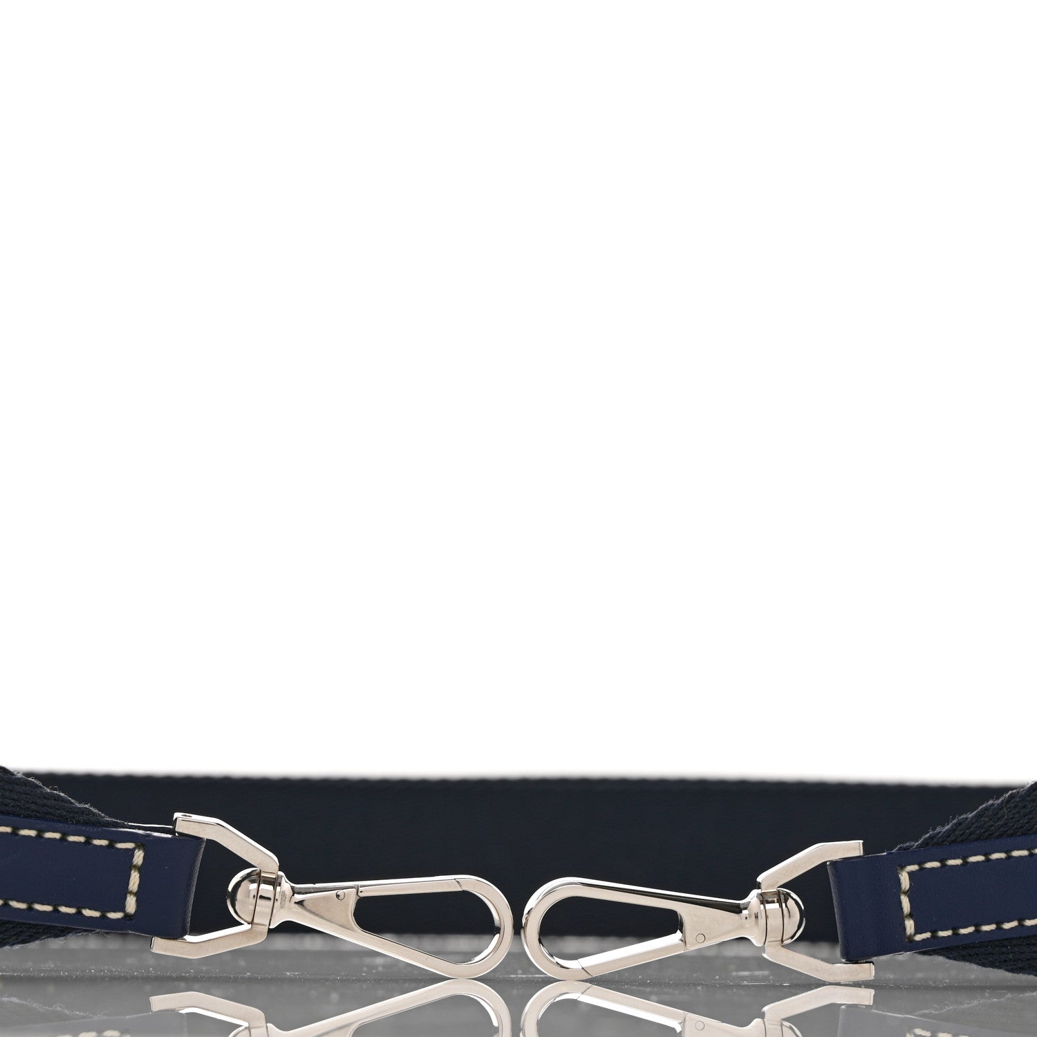 Goyard Canvas Calfskin Adjustable Shoulder Strap Navy 6 of 6