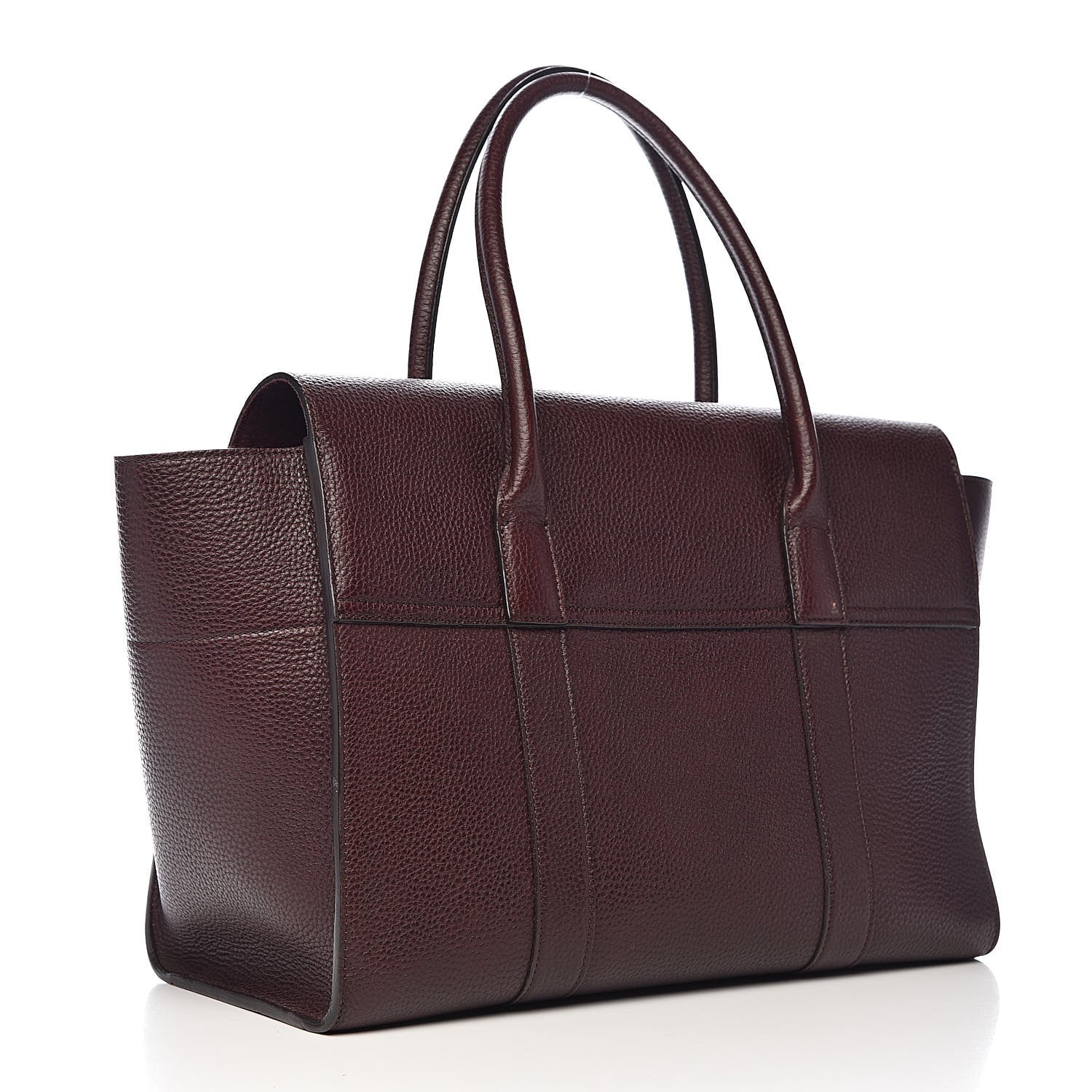 Mulberry Grain Vegetable Tanned Calfskin Bayswater Oxblood 3 of 13