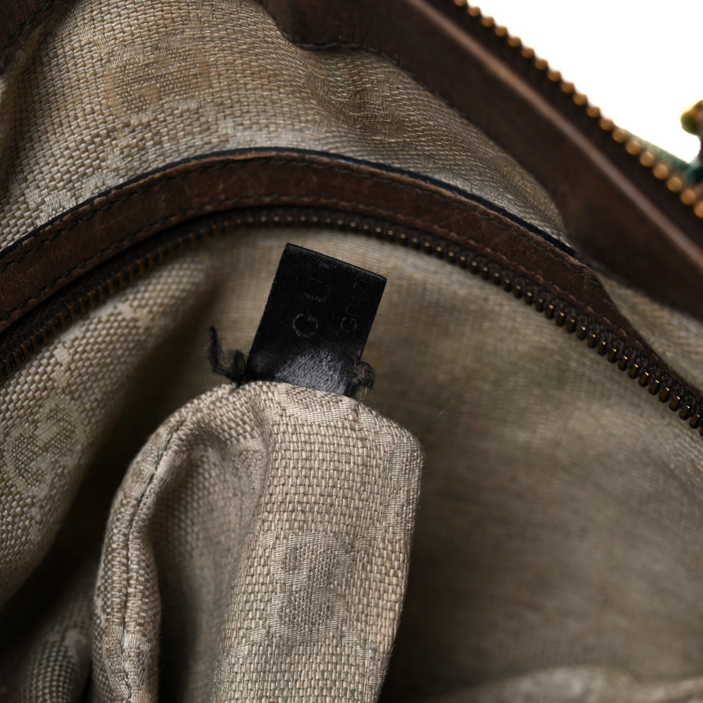 Calfskin Web Medium Rania Top Handle Bag Grey Field