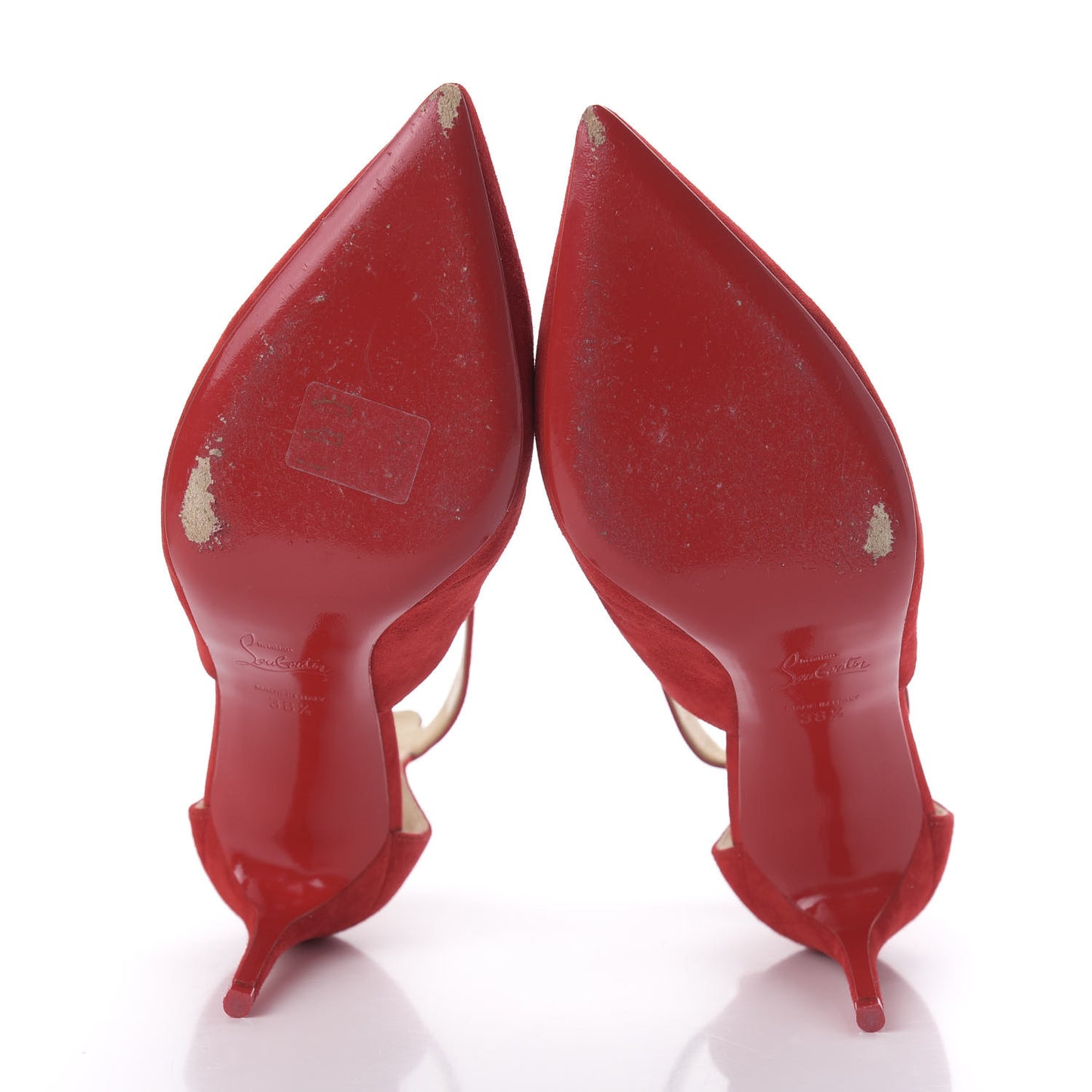 Veau Velours Rosas 85 Pumps 38.5 Loubi