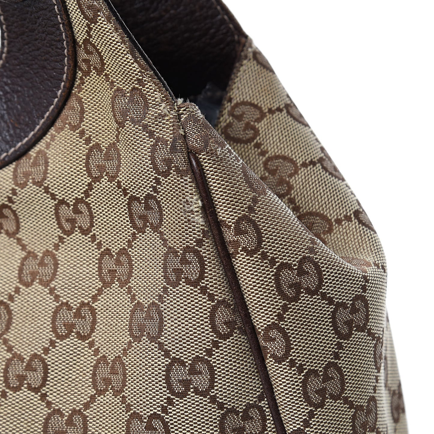 Monogram Medium Charmy Shoulder Bag Dark Brown