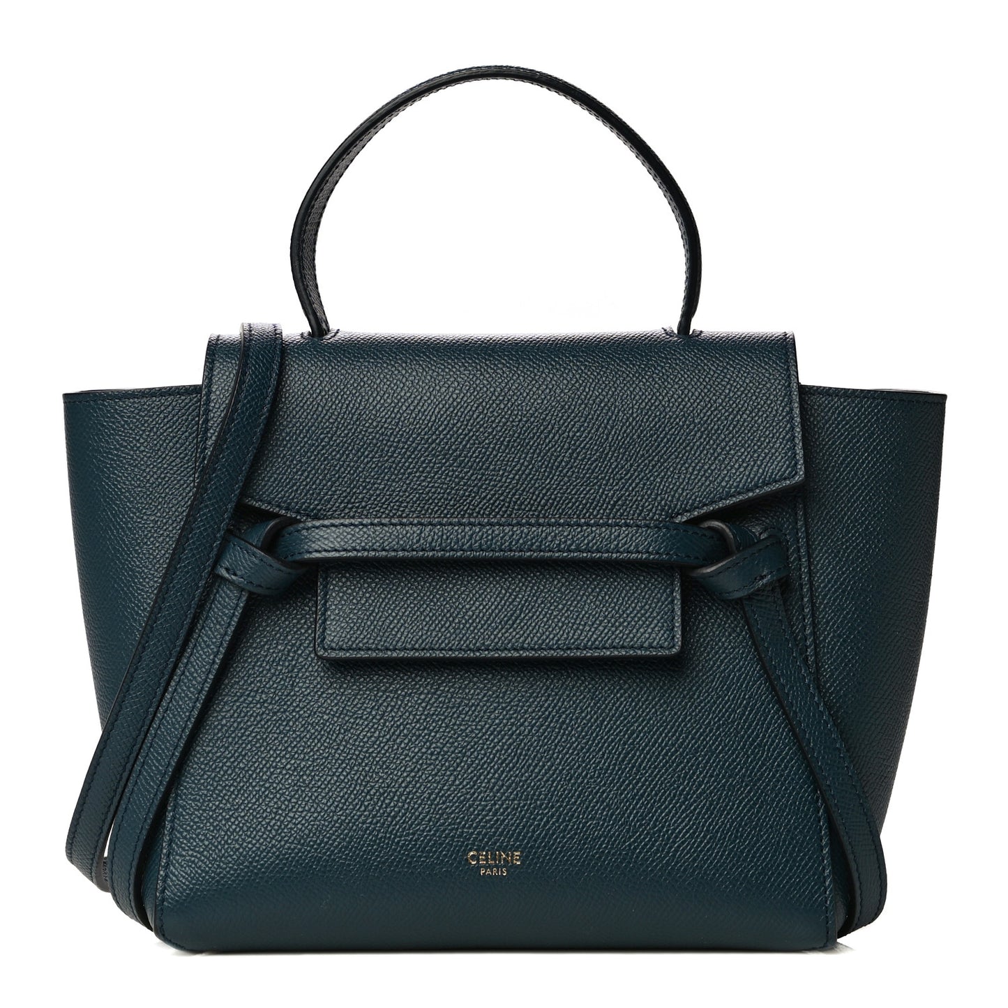 Grained Calfskin Nano Belt Bag Amazone