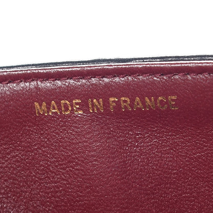 Chanel Lambskin Quilted Medium Double Flap Black 7 of 9
