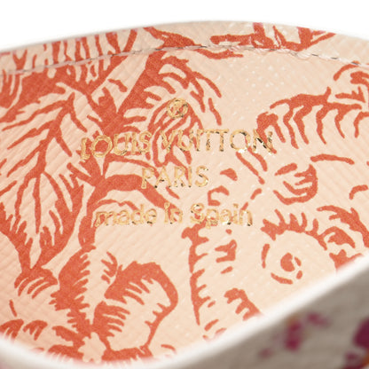 Louis Vuitton Monogram Tiles By The Pool Card Holder Coral 6 of 7
