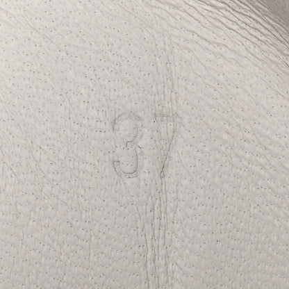 Hermes Technical Canvas Suede Goatskin Bouncing Sneakers 37 White Multicolor 7 of 10