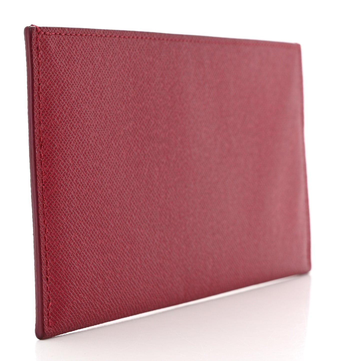 Calfskin Felicie Card Holder Insert Fuchsia