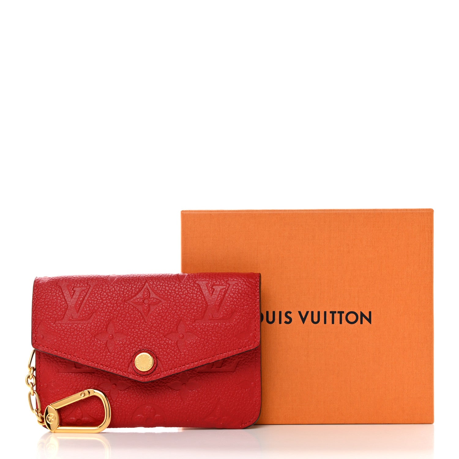 Louis Vuitton Empreinte Key Pouch Cherry 9 of 9