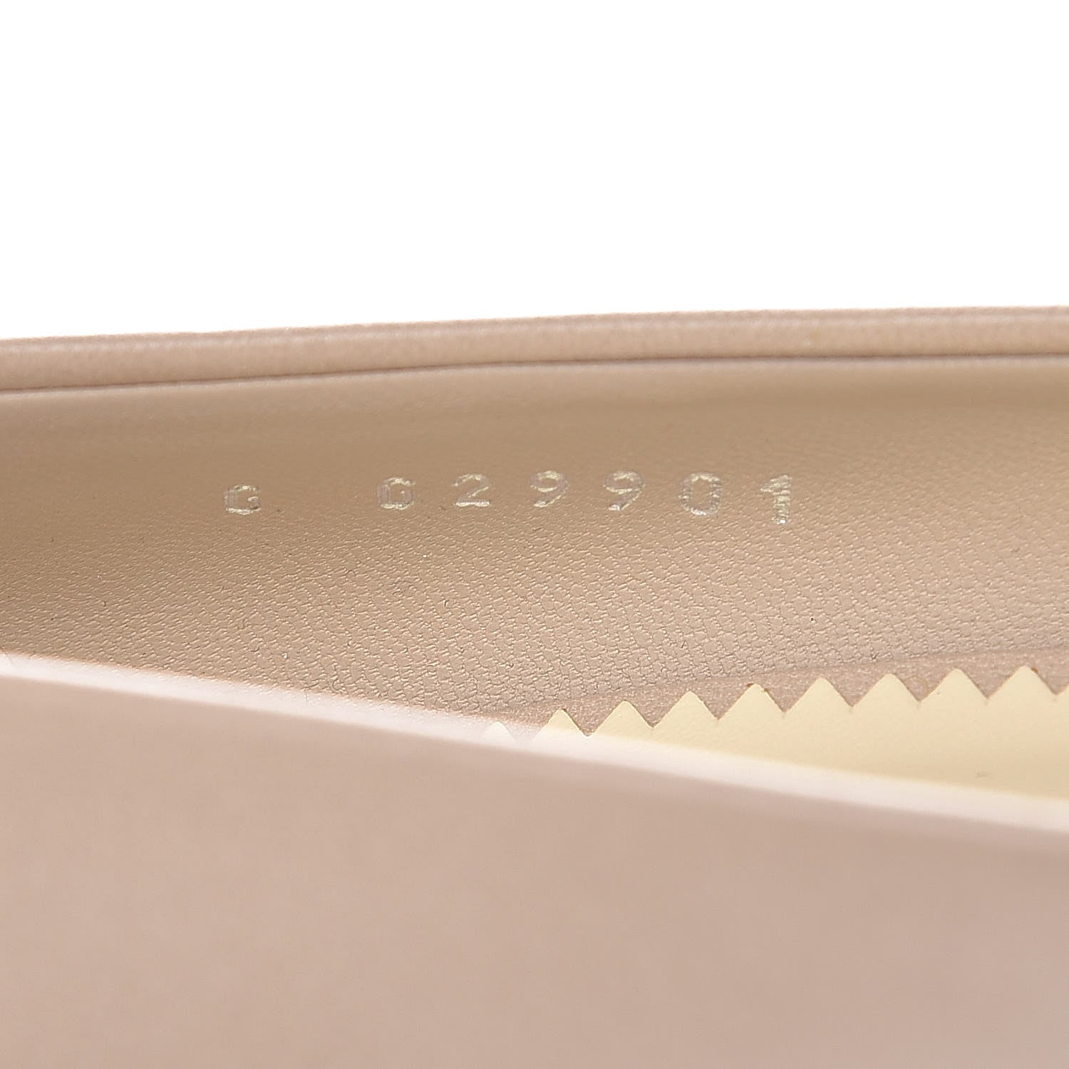 Chanel Lambskin Cap Toe CC Pumps 37.5 Beige Black 8 of 9