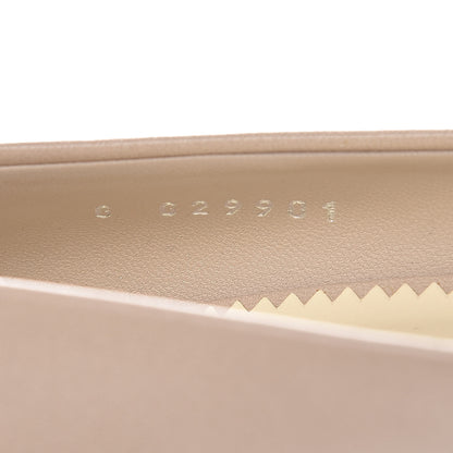 Chanel Lambskin Cap Toe CC Pumps 37.5 Beige Black 8 of 9