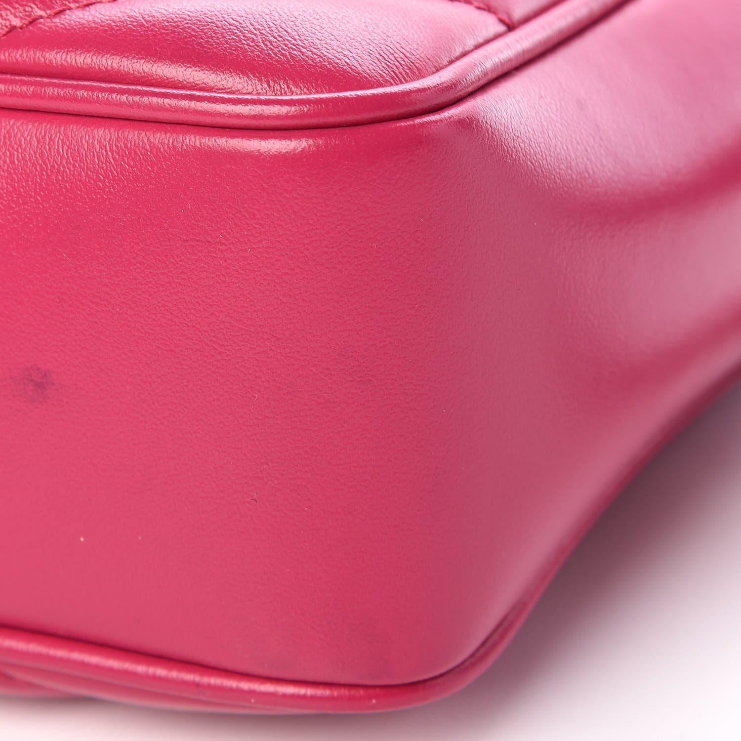 Saint Laurent Calfskin Matelasse Monogram Lou Camera Bag Bright Pink 11 of 12