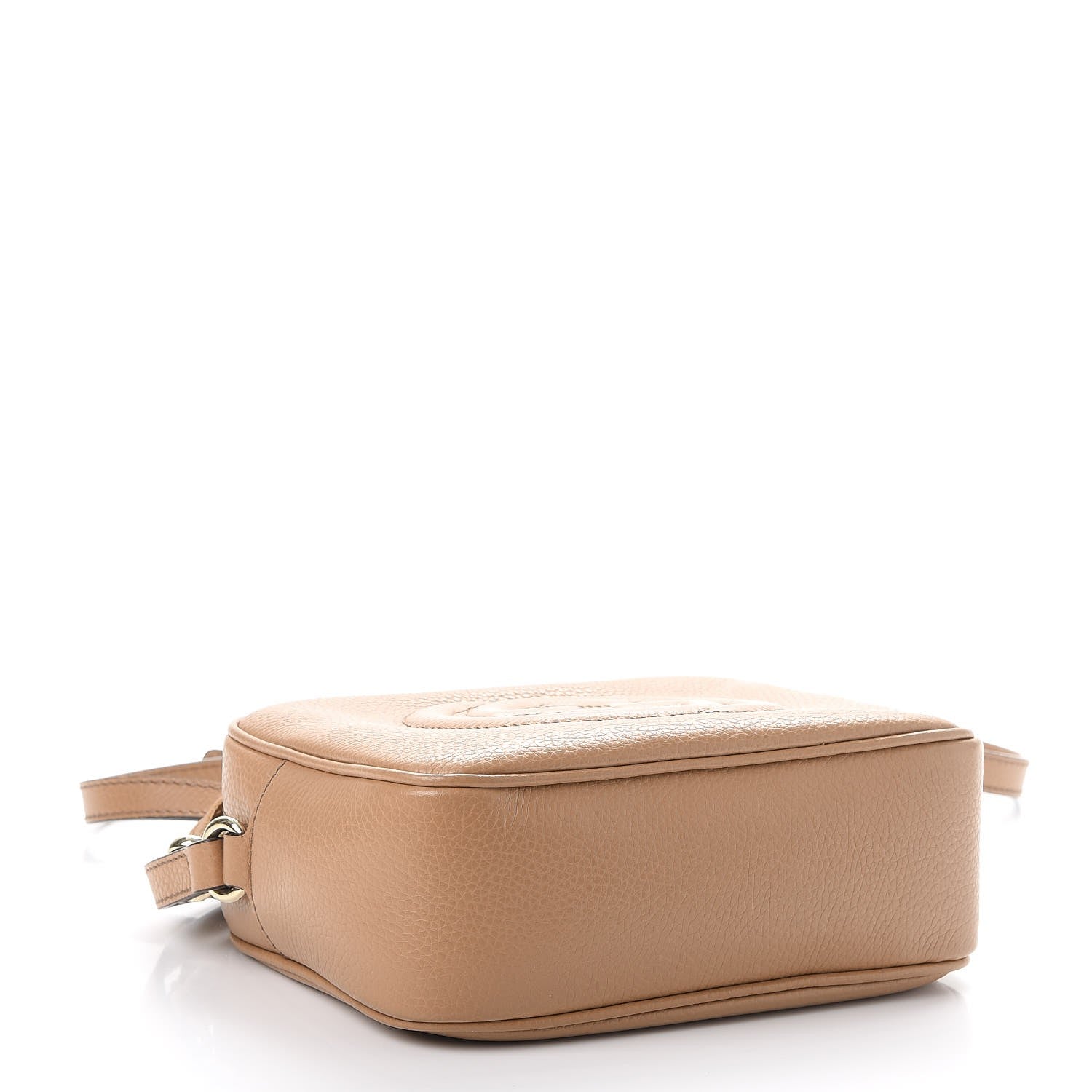Gucci Pebbled Calfskin Small Soho Disco Bag Camelia 4 of 7