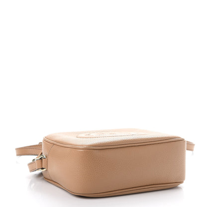 Gucci Pebbled Calfskin Small Soho Disco Bag Camelia 4 of 7