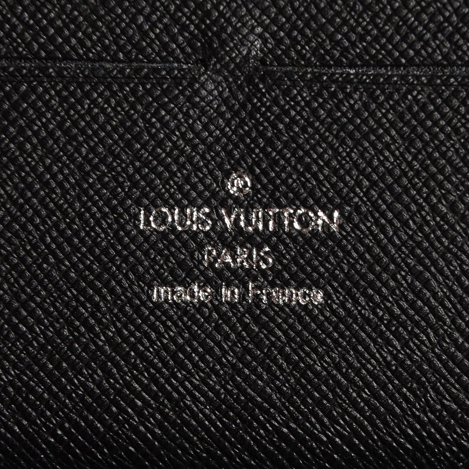 Louis Vuitton Epi Zippy Organizer Wallet Black 6 of 7