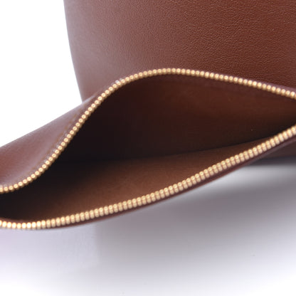 Saint Laurent Calfskin Large Shopping Tote Old Brandy 12 of 13