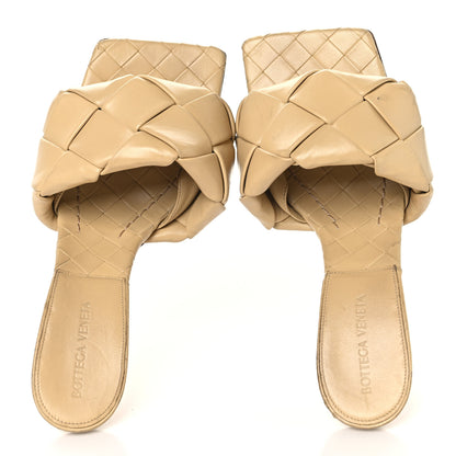 Bottega Veneta Nappa Maxi Intrecciato Lido Mule Sandals 39 Bandage 2 of 8