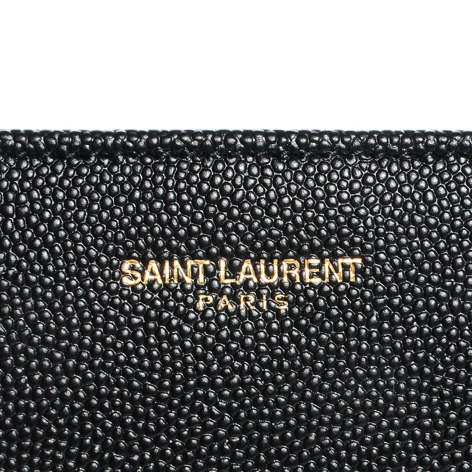 Saint Laurent Grain De Poudre Classic Zip Around Wallet Nero Black 9 of 10