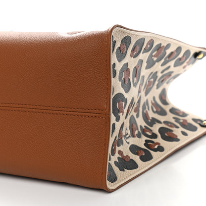Louis Vuitton Empreinte Monogram Giant Wild At Heart Onthego MM Caramel 7 of 8