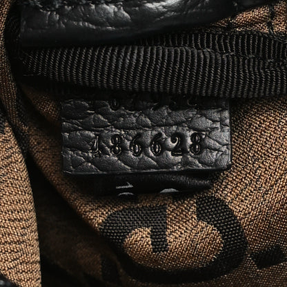 Gucci Recycled Polyester Monogram Jumbo GG Belt Bag Ebony Beige 7 of 10