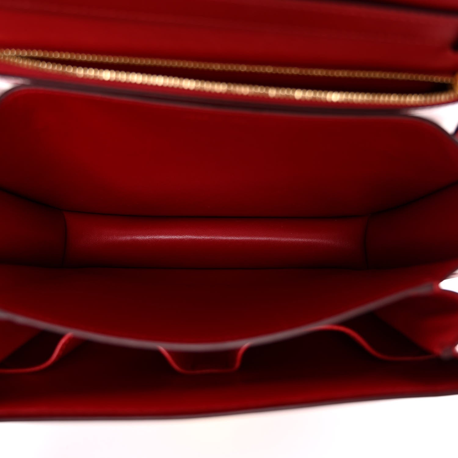 Celine Box Calfskin Medium Classic Box Flap Bag Red 5 of 11