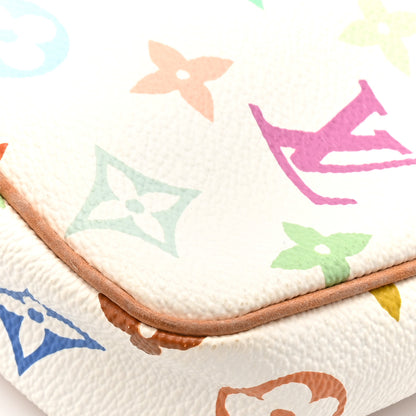 Louis Vuitton Monogram Multicolor Pochette Accessories White 12 of 12