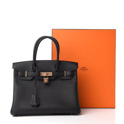 Hermes Togo Birkin 30 Black 11 of 11