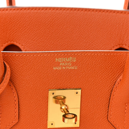 Hermes Epsom Birkin 35 Orange 6 of 16