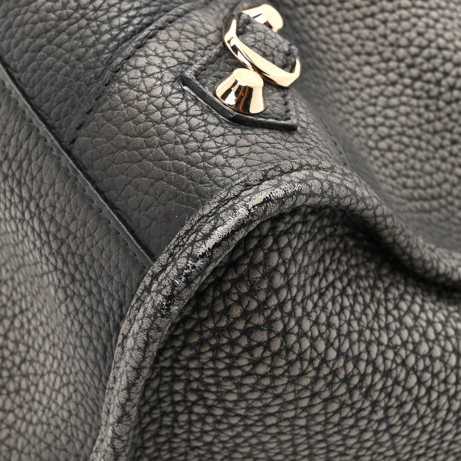 Balenciaga Grained Calfskin Classic Gold Hardware City Ombre Grey Gradient 12 of 14