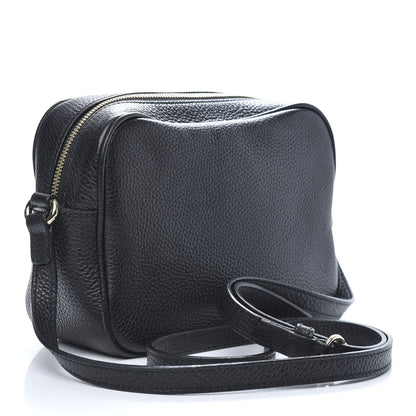 Gucci Pebbled Calfskin Small Soho Disco Bag Black 3 of 11