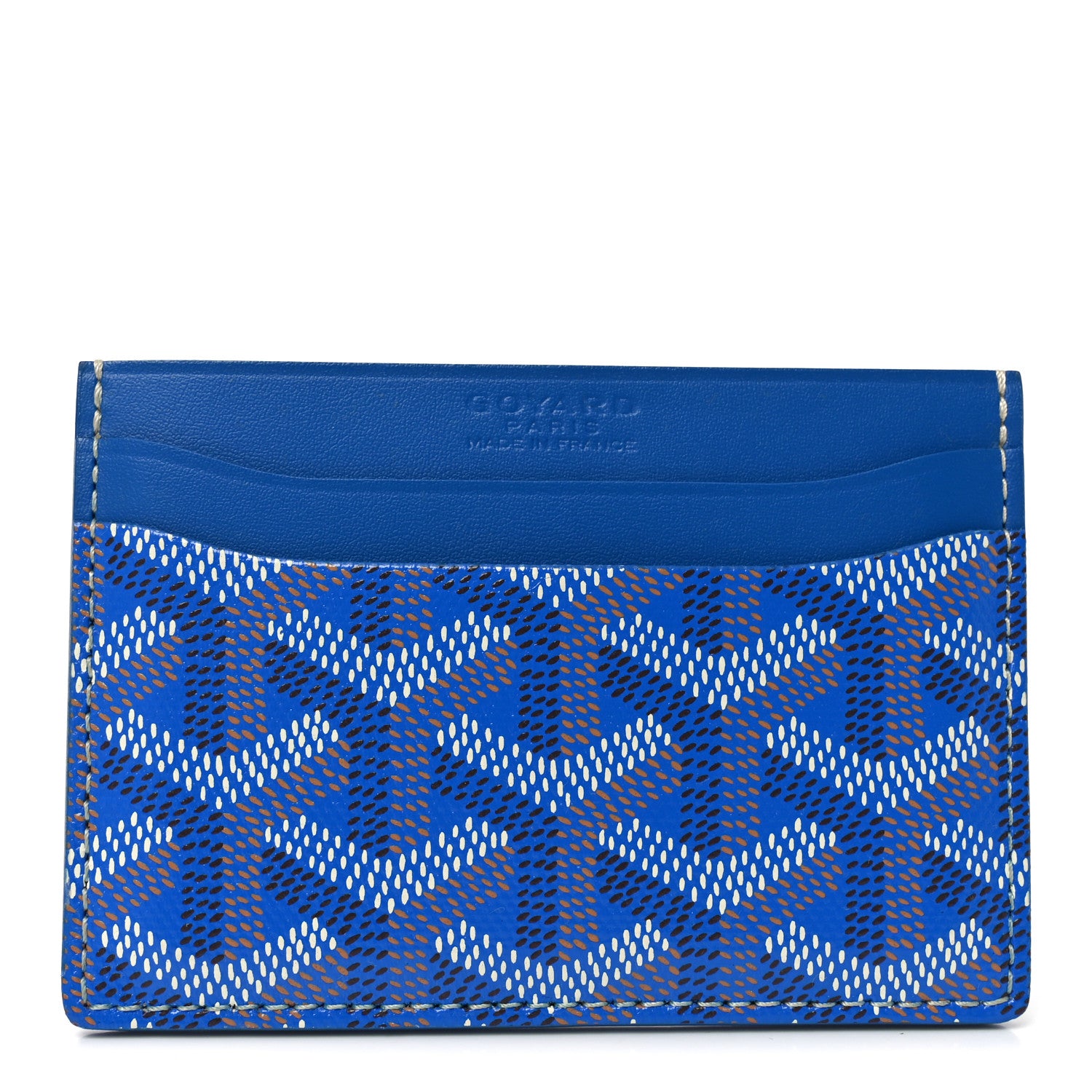 Goyard Goyardine Saint Sulpice Card Holder Sky Blue 1 of 7