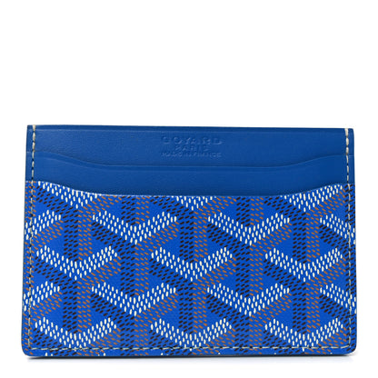 Goyard Goyardine Saint Sulpice Card Holder Sky Blue 1 of 7