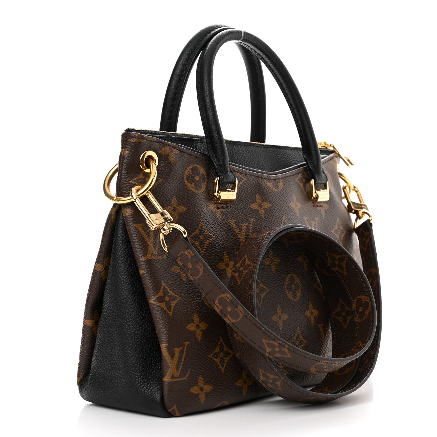 Louis Vuitton Monogram Pallas Full BB Black 3 of 9