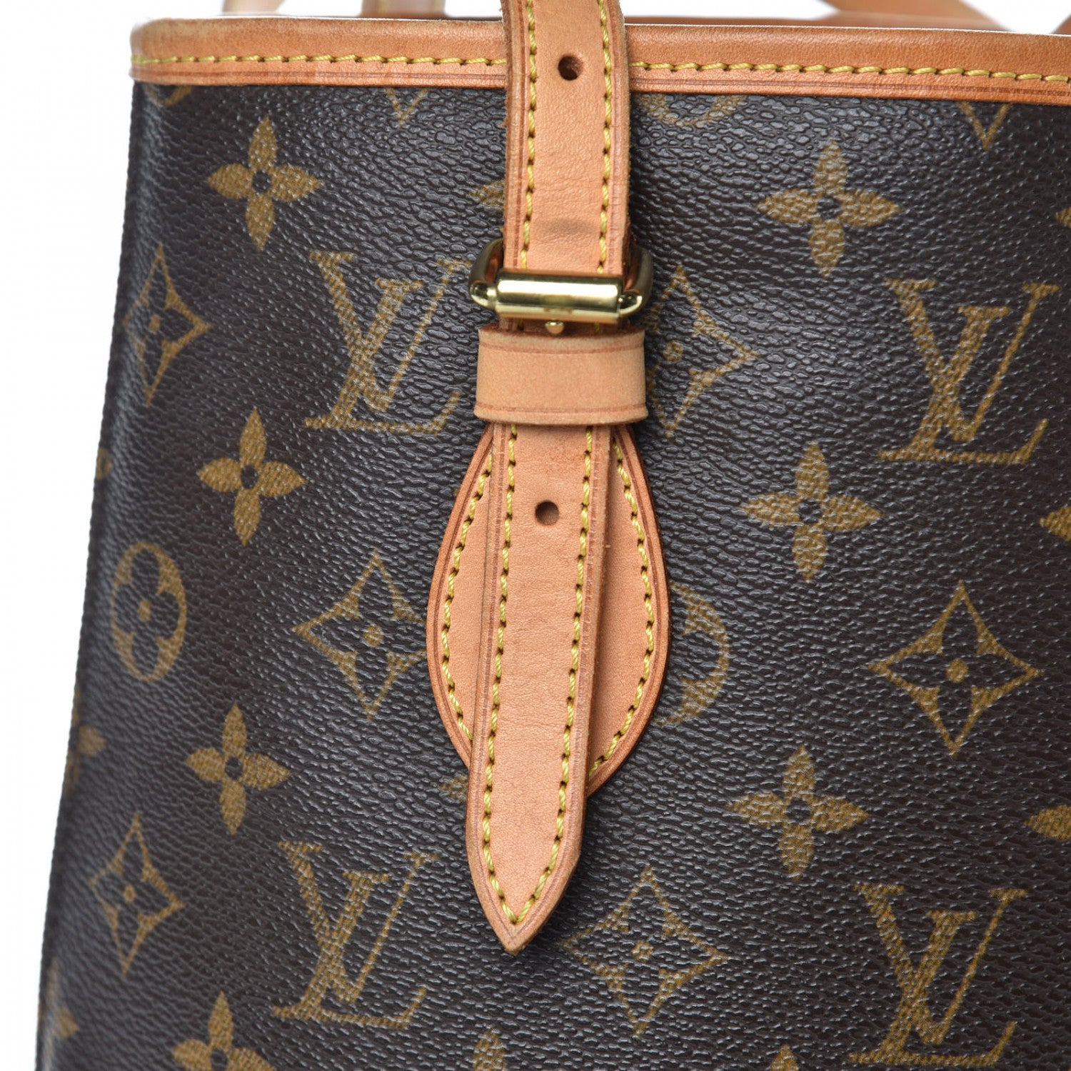 Louis Vuitton Monogram Petit Bucket 23 8 of 13
