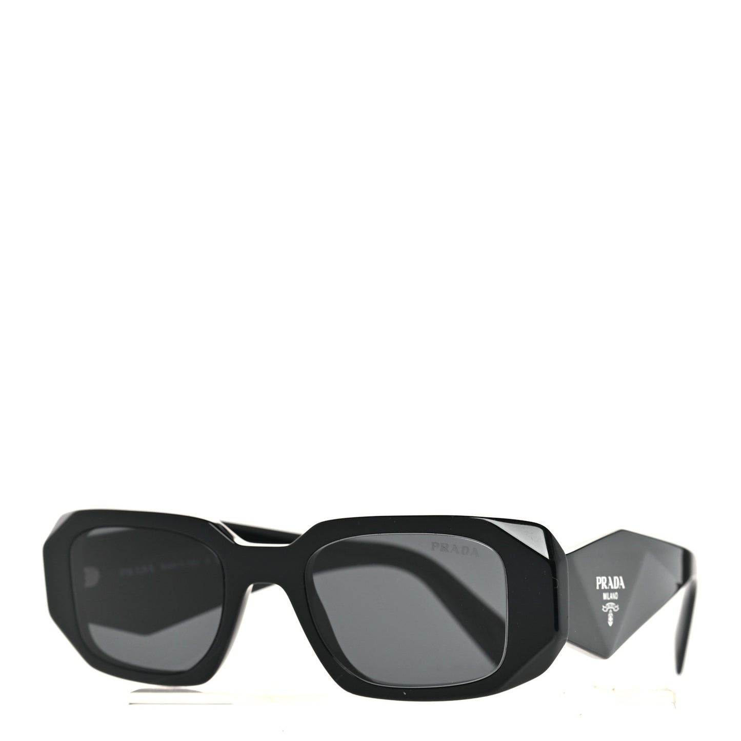 Acetate Symbole Sunglasses SPR 17W Black