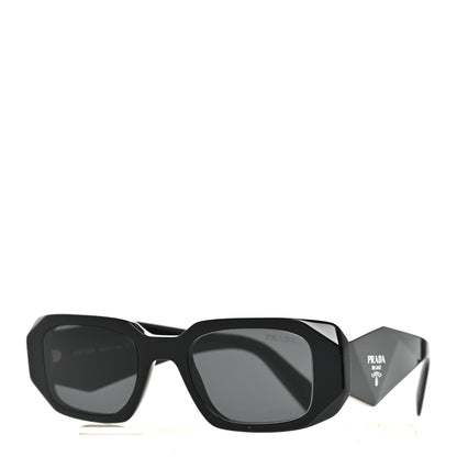 Prada Acetate Symbole Sunglasses SPR 17W Black 1 of 7
