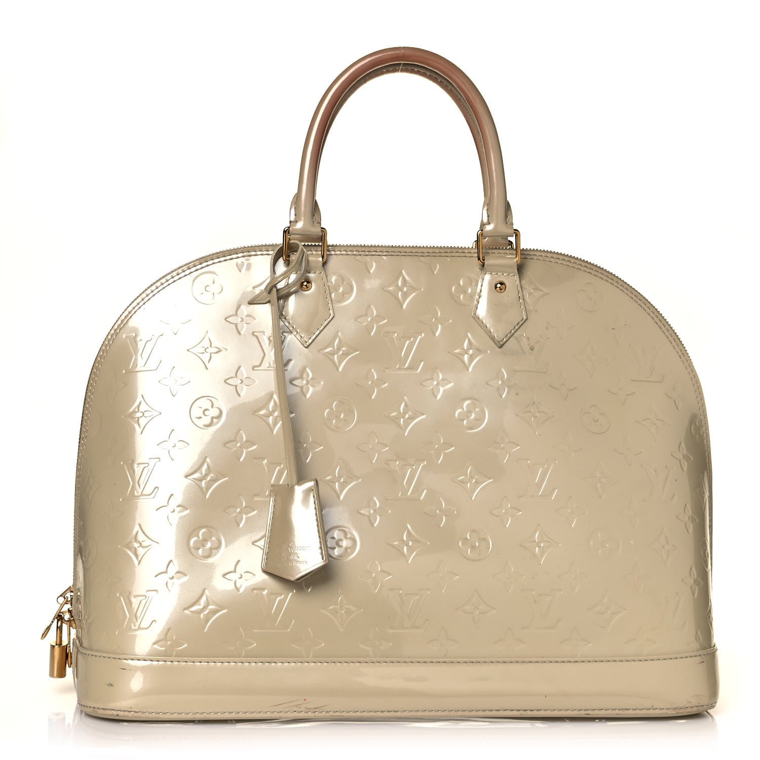Louis Vuitton Vernis Alma GM Beige Poudre 1 of 20