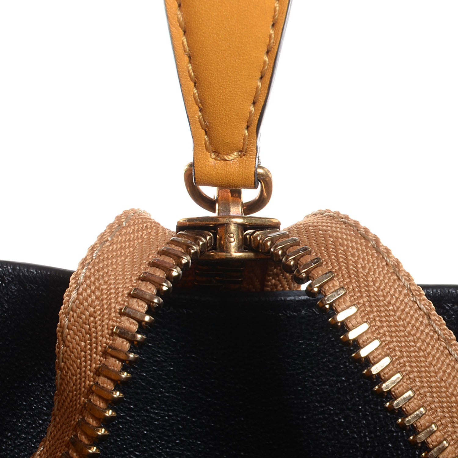 Celine Smooth Calfskin Mini Luggage Amber 8 of 9
