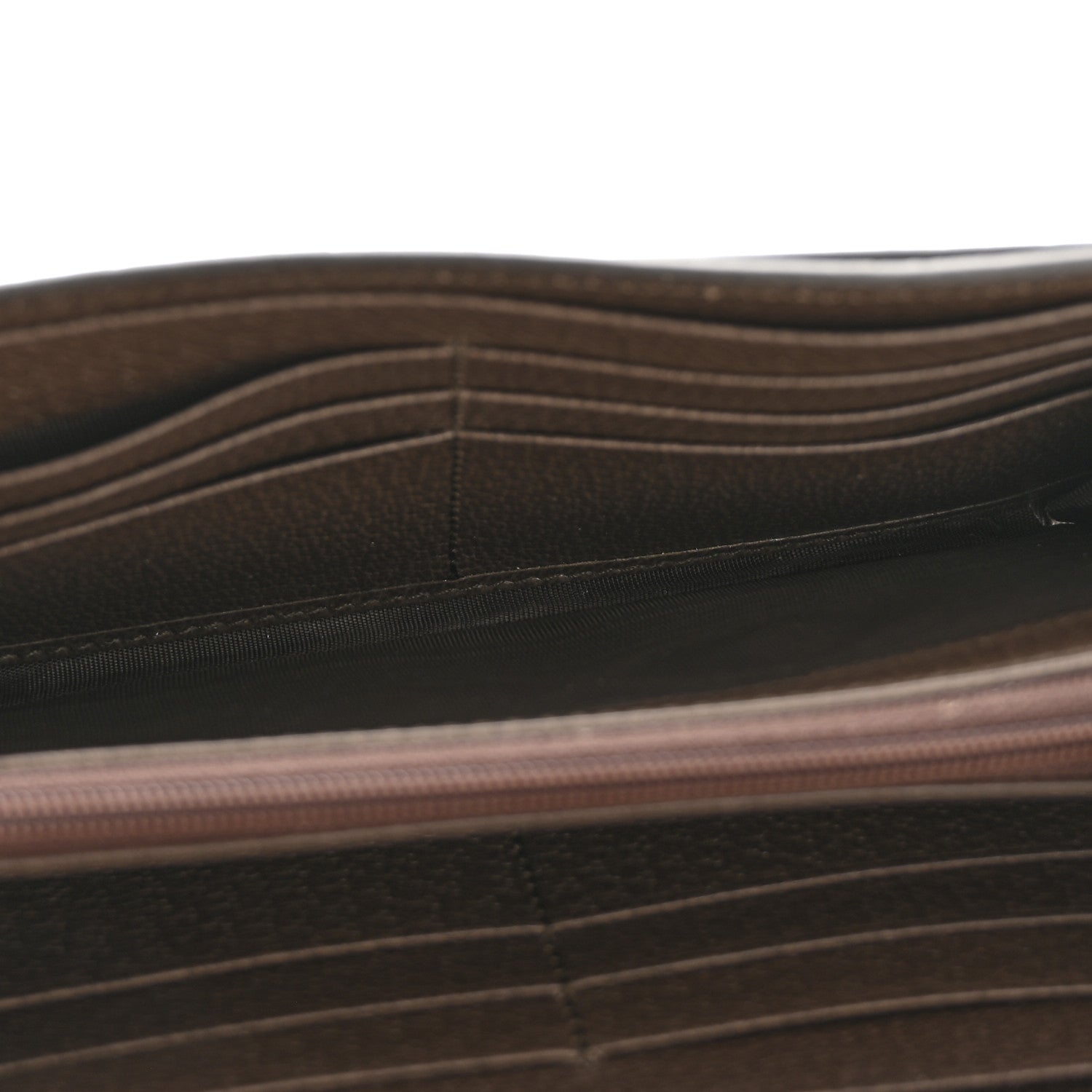 Gucci GG Supreme Monogram Web Ophidia Continental Wallet Brown 5 of 11