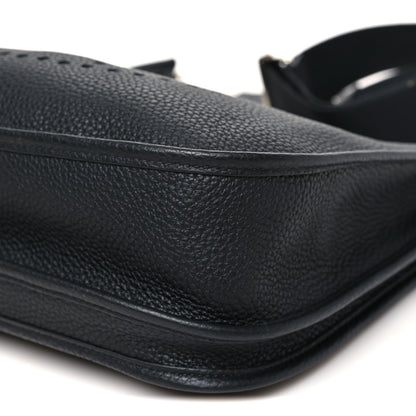 Hermes Taurillon Clemence Evelyne III PM Black 10 of 10