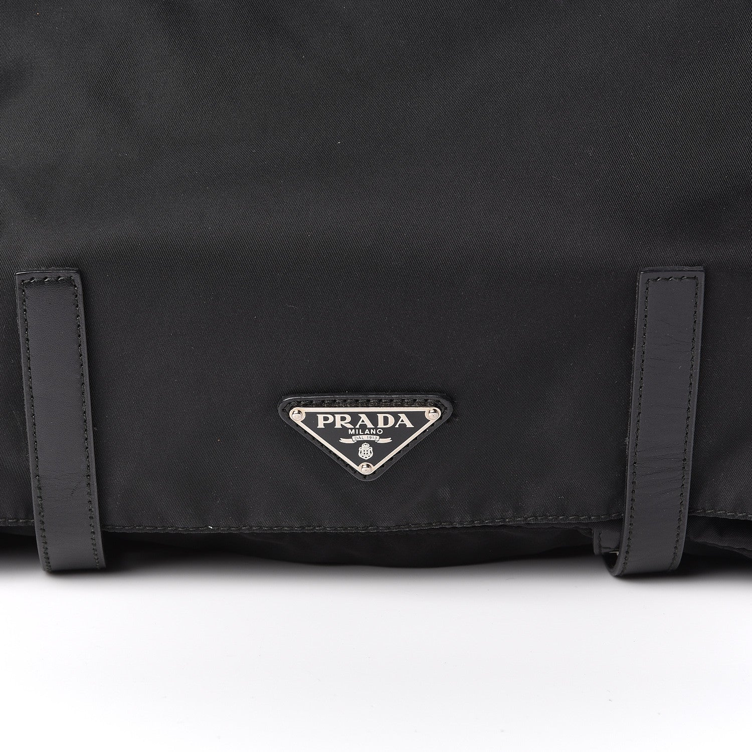Prada Nylon Vela Messenger Bag Black 12 of 12