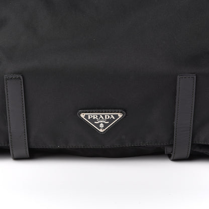 Prada Nylon Vela Messenger Bag Black 12 of 12