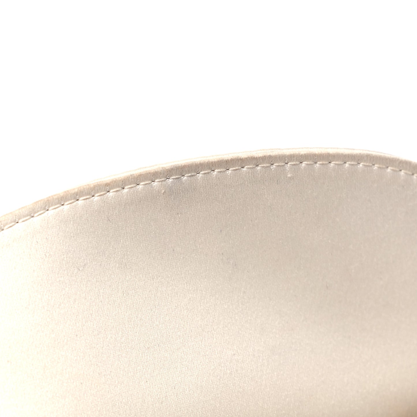 Satin Lambskin Sequin Embroidered Mini Lady Dior White Multicolor