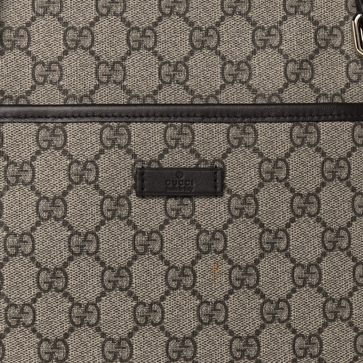 Gucci GG Supreme Monogram Medium Joy Tote Dark Brown 9 of 12