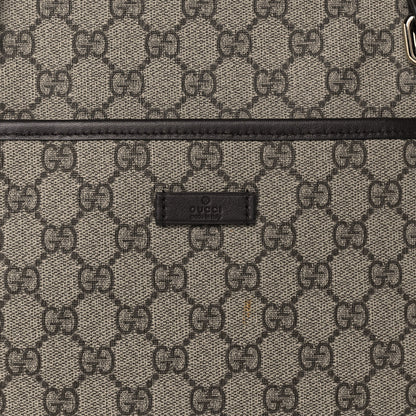 Gucci GG Supreme Monogram Medium Joy Tote Dark Brown 9 of 12