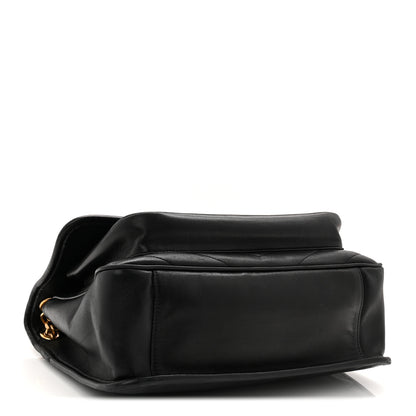 Saint Laurent Lambskin Matelasse Monogram Medium Niki Chain Satchel Black 4 of 10