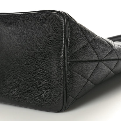 Chanel Caviar Quilted Medallion Tote Black 10 of 11