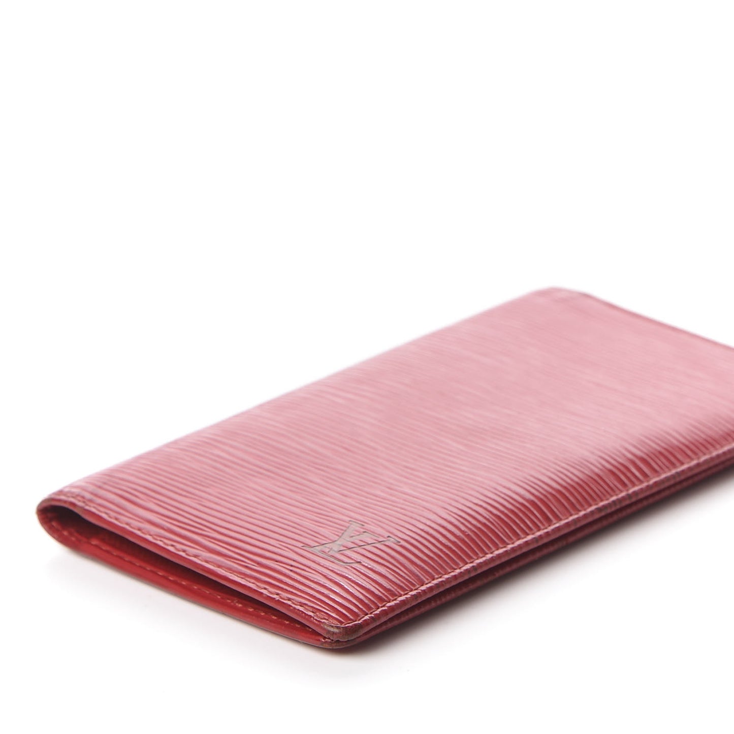 Epi Checkbook Organizer Wallet Castillan Red