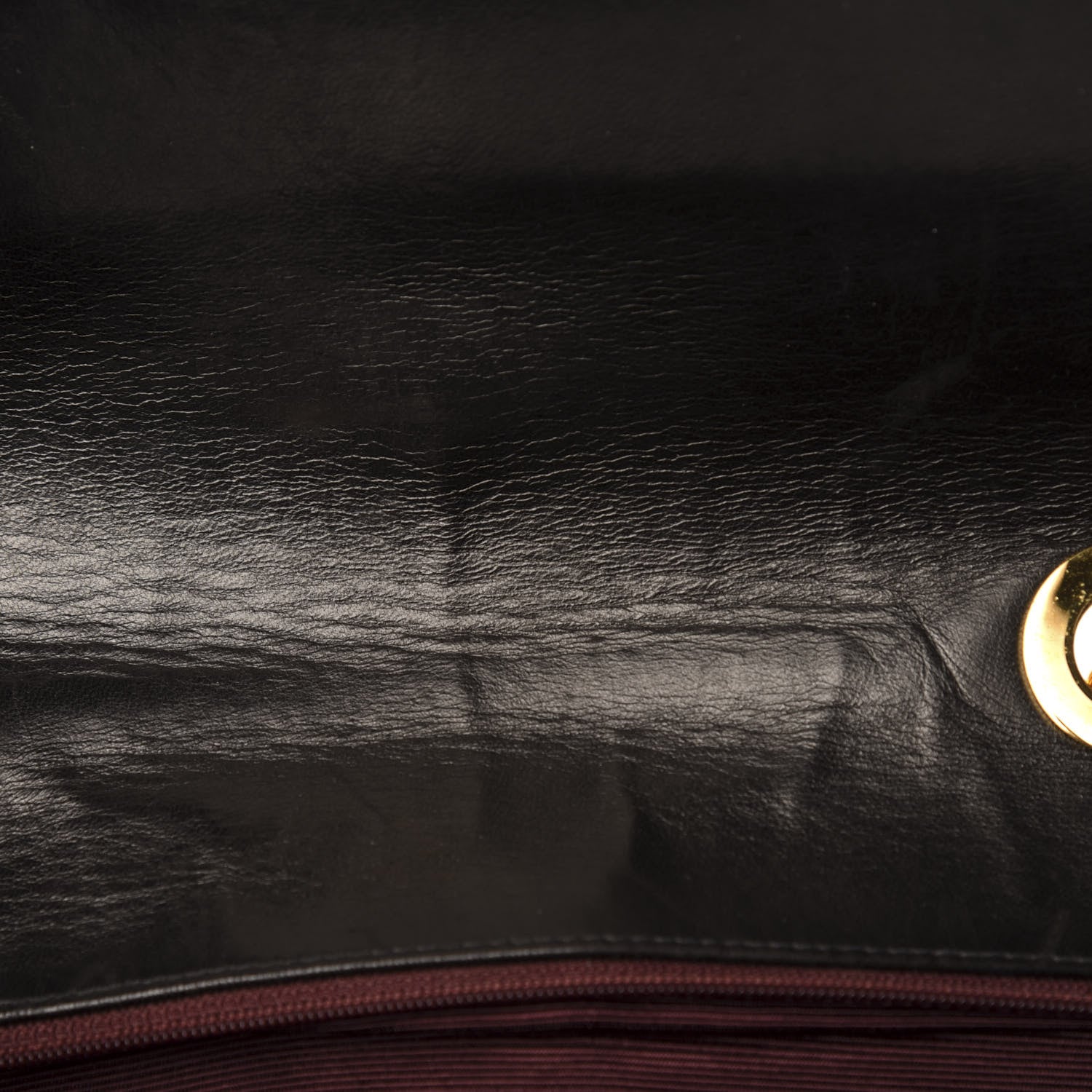 Chanel Lambskin Quilted XL Jumbo Single Flap Black 9 of 12