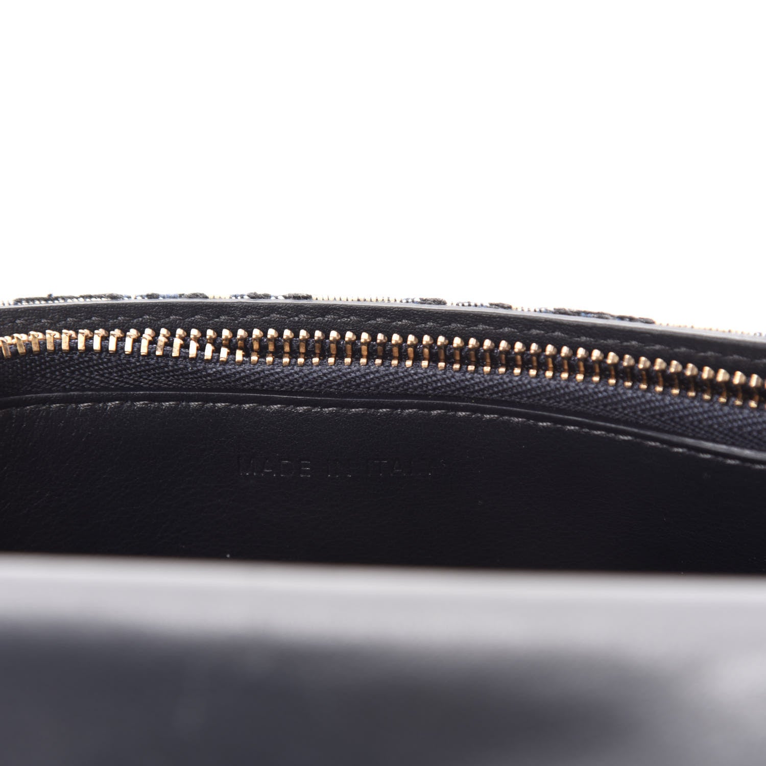 Christian Dior Oblique Saddle Belt Bag Blue 9 of 11